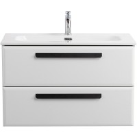Тумба под раковину Cezares Eco-Cer-N 80 ECO-CER-N-800-2C-SO-BL подвесная