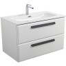 Тумба под раковину Cezares Eco-Cer-N 80 ECO-CER-N-800-2C-SO-BL подвесная