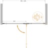 Душевая дверь Cezares Liner 120 R LINER-B-12-120-C-Cr-R