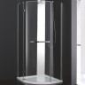 Душевой уголок Cezares Bergamo R-1 Arco 100x100 BERGAMO-W-R-1-100-ARCO-C-Cr-L-IV
