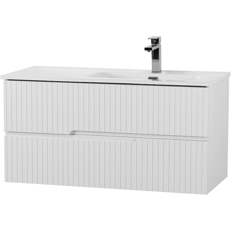 Тумба под раковину Cezares Duet-N 100 R DUET-N-1000-2C-SO-BL-R подвесная