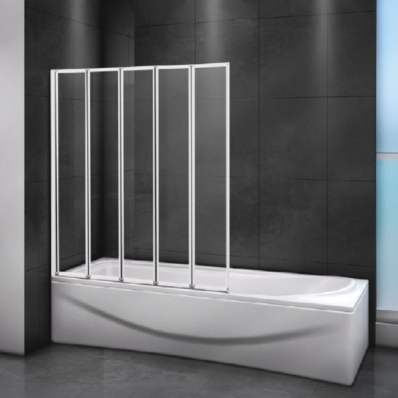 Шторка на ванну Cezares Relax 120 RELAX-V-5-120/140-C-Bi