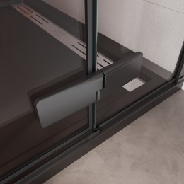 Душевая дверь Cezares Liner 90 R LINER-B-12-90-C-NERO-R