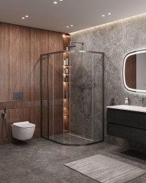 Душевой уголок Cezares Molveno 120x90 MOLVENO-RH-1-120/90-C-GM-IV