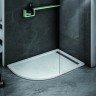 Душевой поддон из искусственного камня Cezares Tray AS 120x90 R TRAY-AS-RH-120/90-550-30-W-R