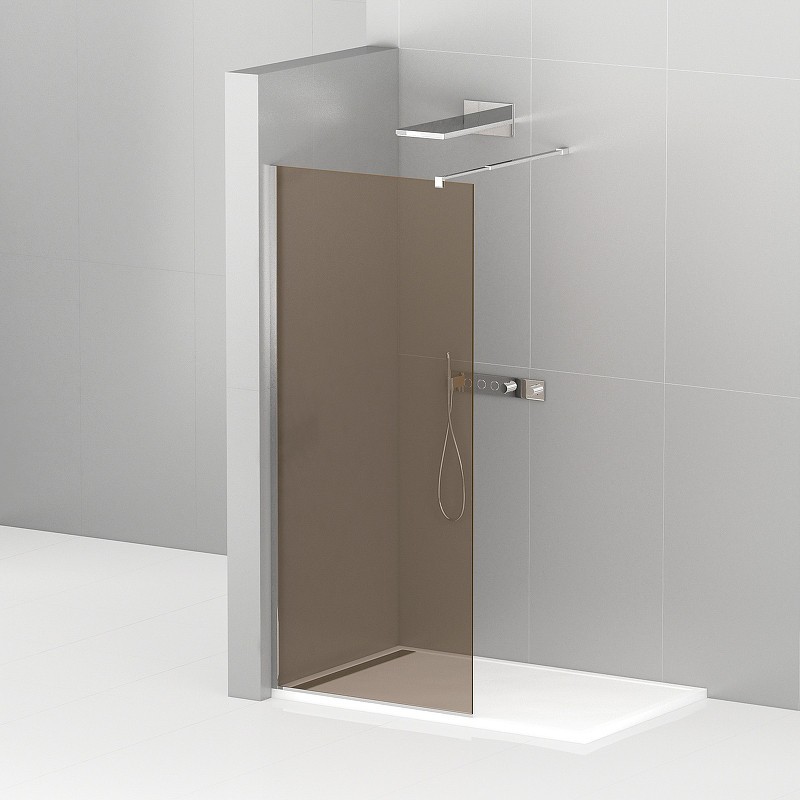 Душевая перегородка Cezares Liberta 90 LIBERTA-L-1-90-BR-Cr