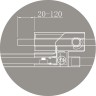 Душевой уголок Cezares Silder 90х90 SLIDER-A-2-80/90-C-Cr