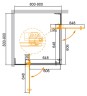 Душевой уголок Cezares Silder 90х90 SLIDER-A-2-80/90-C-Cr