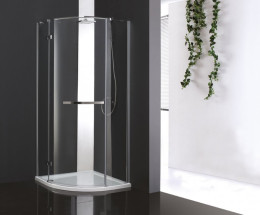 Душевой уголок Cezares Bergamo R-1 Arco 90x90 BERGAMO-W-R-1-90-ARCO-C-Cr-R-IV
