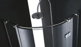 Душевой уголок Cezares Bergamo R-1 Arco 90x90 BERGAMO-W-R-1-90-ARCO-C-Cr-R-IV