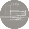 Душевой уголок Cezares Silder 100х100 SLIDER-R-2-90/100-C-Cr