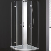 Душевой уголок Cezares Bergamo R-2 Arco 100x100 BERGAMO-W-R-2-100-ARCO-C-Cr-IV