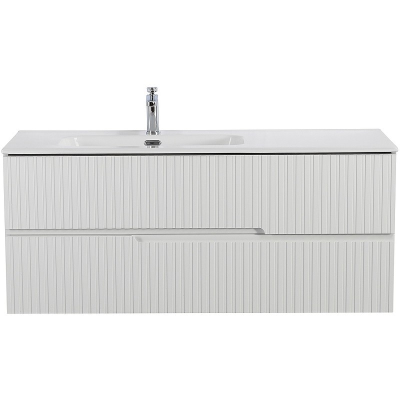 Тумба под раковину Cezares Duet-N 120 L DUET-N-1200-2C-SO-BL-L подвесная