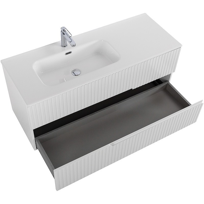 Тумба под раковину Cezares Duet-N 120 L DUET-N-1200-2C-SO-BL-L подвесная