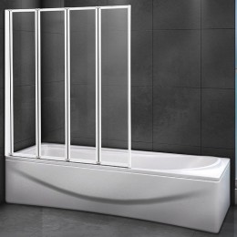 Шторка на ванну Cezares Relax 100x140 RELAX-V-4-100/140-C-Bi