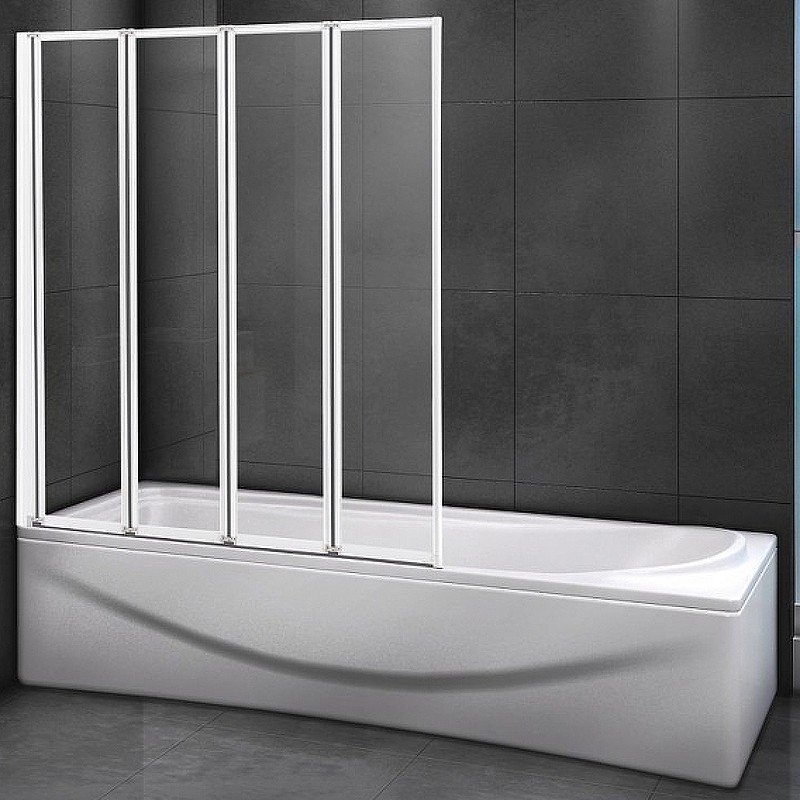 Шторка на ванну Cezares Relax 100x140 RELAX-V-4-100/140-C-Bi