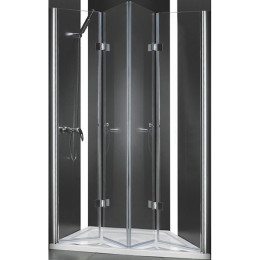 Душевая дверь в нишу Cezares ELENA-W-BS-22-160-C-Cr