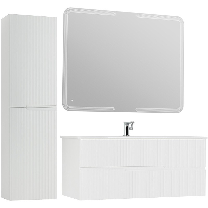 Шкаф пенал Cezares Duet 40 DUET-1500-2A-SC-BL подвесной