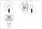 Смеситель для душа Cezares Olimp OLIMP-DIM2-01-L