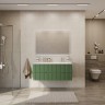 Тумба под раковину Cezares Duet-N 120 DUET-N-1200-2C-SO-PS-P подвесная