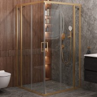 Душевой уголок Cezares Molveno 110x110 MOLVENO-A-22-90+20-C-BORO-IV