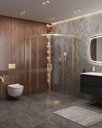 Душевой уголок Cezares Molveno 130x120 MOLVENO-RH-22-130/120-C-BORO-IV
