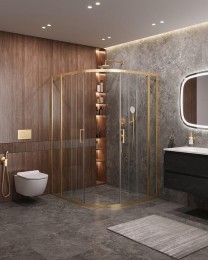Душевой уголок Cezares Molveno 130x120 MOLVENO-RH-22-130/120-C-BORO-IV