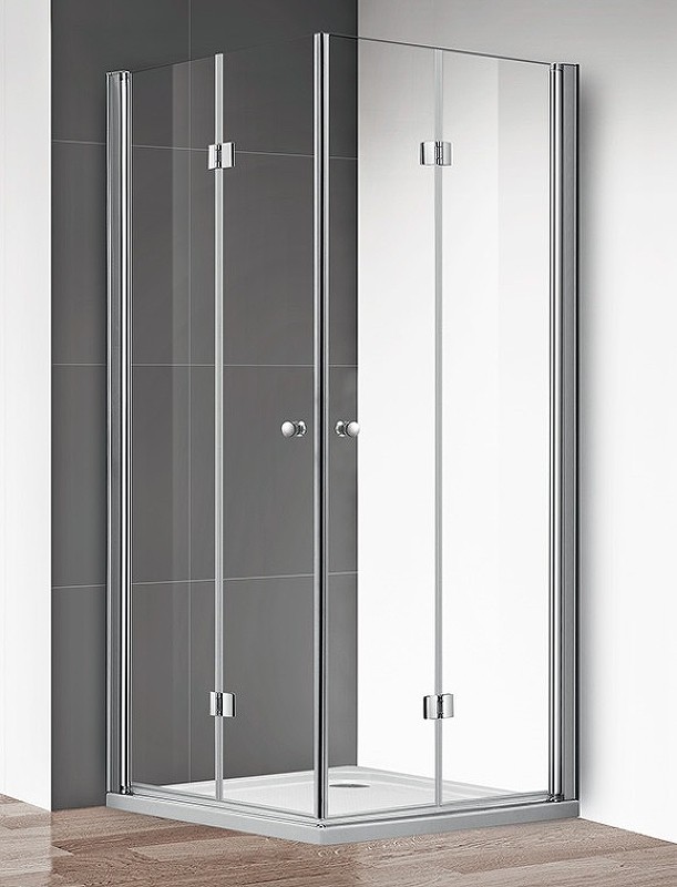Душевой уголок Cezares Eco 80x80 ECO-O-AS-2-80-C-Cr