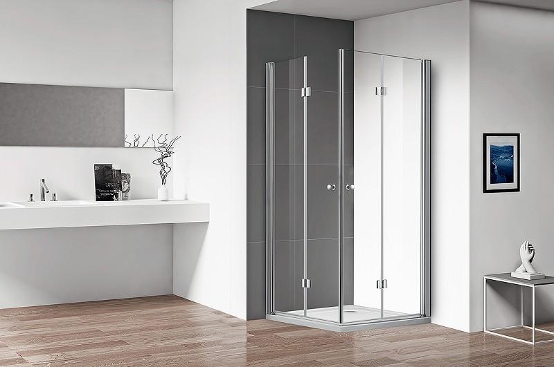 Душевой уголок Cezares Eco 80x80 ECO-O-AS-2-80-C-Cr