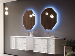 Зеркало Cezares 80 45079 с подсветкой