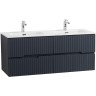 Тумба под раковину Cezares Duet-N 120 DUET-N-1200-4C-SO-2-GR-P подвесная
