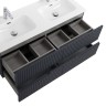 Тумба под раковину Cezares Duet-N 120 DUET-N-1200-4C-SO-2-GR-P подвесная