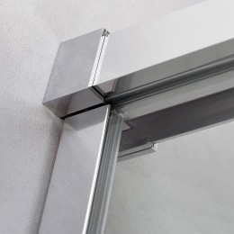 Душевой уголок Cezares Duet Soft-М 150x80 DUET SOFT-M-AH-1-150/80-C-Cr