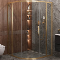 Душевой уголок Cezares Molveno 110x110 MOLVENO-R-11-90+20-C-BORO-IV