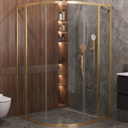 Душевой уголок Cezares Molveno 110x110 MOLVENO-R-11-90+20-C-BORO-IV