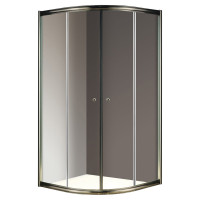 Душевой уголок Cezares Giubileo R2 80x80 GIUBILEO-R-2-80-SCORREVOLE-C-Br