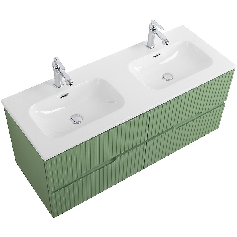 Тумба под раковину Cezares Duet-N 120 DUET-N-1200-4C-SO-2-PS-P подвесная