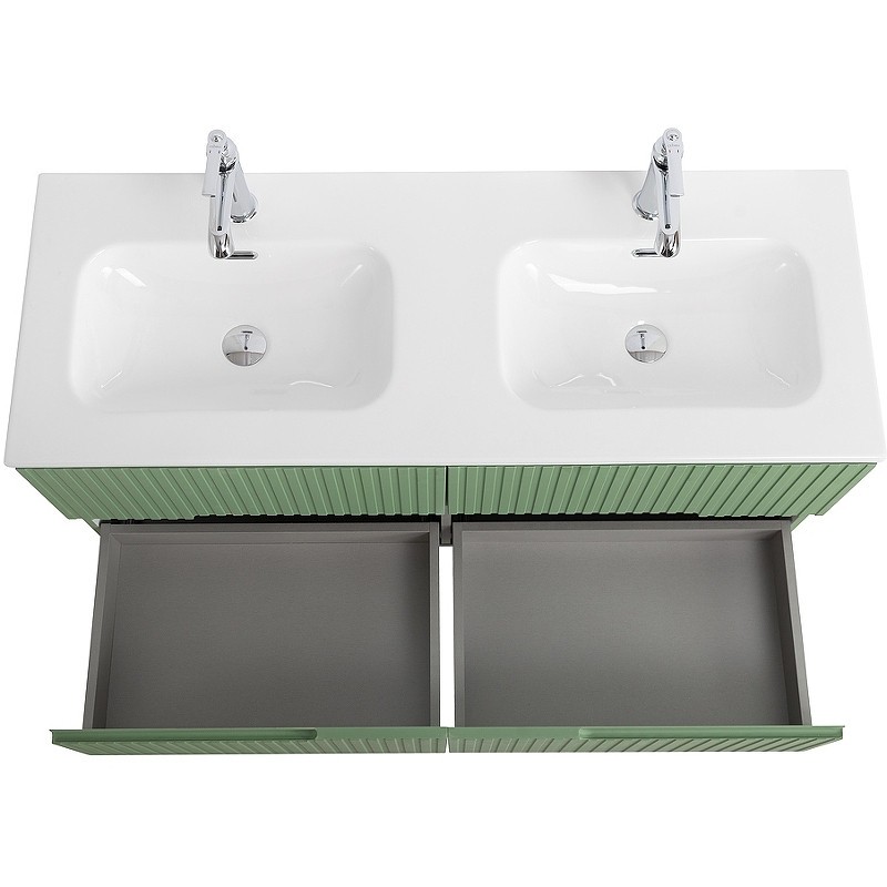 Тумба под раковину Cezares Duet-N 120 DUET-N-1200-4C-SO-2-PS-P подвесная