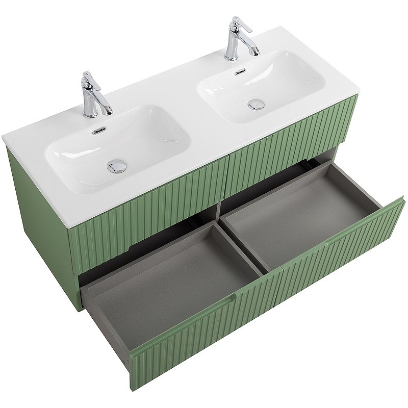 Тумба под раковину Cezares Duet-N 120 DUET-N-1200-4C-SO-2-PS-P подвесная