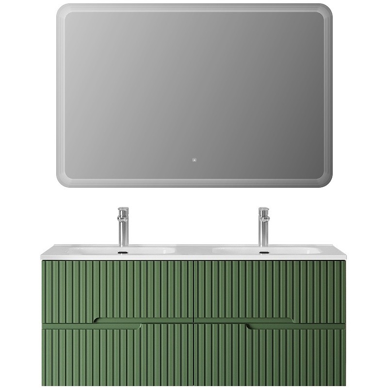 Тумба под раковину Cezares Duet-N 120 DUET-N-1200-4C-SO-2-PS-P подвесная