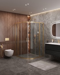 Душевой уголок Cezares Molveno 120x120 MOLVENO-R-22-100+20-C-BORO-IV