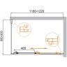 Душевой уголок Cezares Molveno 120x90 MOLVENO-AH-11-120/90-P-Cr