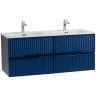 Тумба под раковину Cezares Duet-N 120 DUET-N-1200-4C-SO-2-SPF-P подвесная