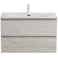 Тумба под раковину Cezares Molveno 80 MOLVENO-80-2C-SO-LB подвесная