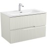 Тумба под раковину Cezares Duet-N 80 DUET-N-800-2C-SO-AS-P подвесная