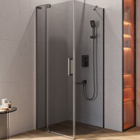 Душевой уголок Cezares Slider 80x80 SLIDER-AH-1-80-70/80-GRIGIO-GM