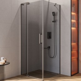 Душевой уголок Cezares Slider 80x80 SLIDER-AH-1-80-70/80-GRIGIO-GM