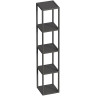 Полка Cezares Cadro 30 CADRO-30/30/160-4C-SO-MET-ST