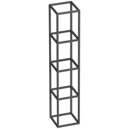 Полка Cezares Cadro 30 CADRO-30/30/160-4C-SO-MET-ST