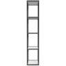 Полка Cezares Cadro 30 CADRO-30/30/160-4C-SO-MET-ST